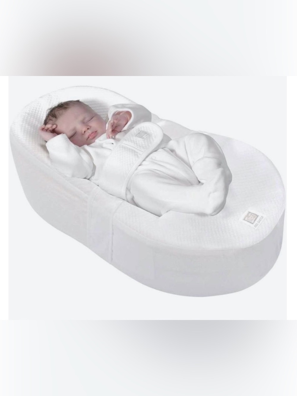 Red Castle | Cocoonababy with Fitted Sheet – White